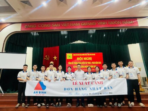LỄ XUẤT CẢNH ĐƠN HÀNG NHẬT BẢN